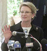 French Defence Minister Michele Alliot-Marie