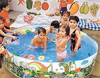 Tiny tots of Sparkles Nursery School