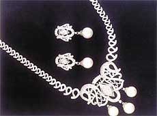 Trinkets with glittering stones.