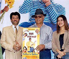 Film star Anil Kapoor at the release of a fun book