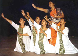 Sruti Bandopadhyay of Kolkata, the only Indian performer to stage Tagore dance numbers