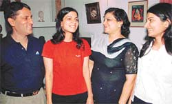 Nalini Gulati who secured 95.2 per cent marks in class X