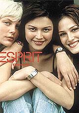 Models sporting Esprit�s Spring Summer wear.