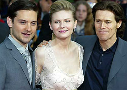 Star of the new action adventure film "Spider-Man"