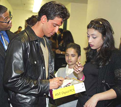 Bollywood heart-throb Hritik Roshan