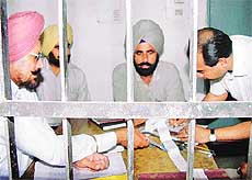 Vigilance sleuths examine medical reports of the District Health Officer