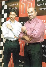 India�s Formula One champion Narain Karthikeyan sports 