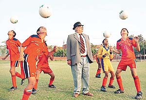 A FEW GOOD �MEN�: Feet firmly on earth and heads held high � that�s Jacob�s army for the next World Cup.