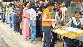 Four lakh DU application forms sold