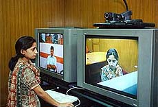 India�s first video conferencing facility