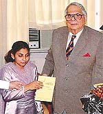 The UT Administrator, Lieut-Gen J.F.R. Jacob 