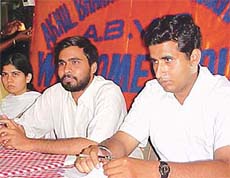 Mr Subhash Sharma, ABVP secretary