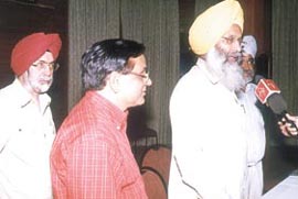 Cycling Federation of India president Sukhdev Singh Dhindsa, who is also the Union Minister of Chemicals and Fertilisers, announces the hosting of the second SAARC Cycling Championship in the Capital.