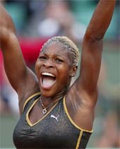 Serena Williams of the USA