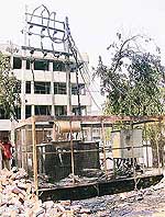 The transformer near