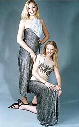 Dutch students at Pearl Academy modelling for the in-house collection.�