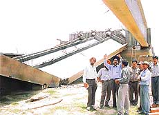 The Technical Adviser, Punjab Infrastructure Development Board, Mr G.S. Sodhi, along with senior PWD officials