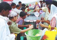 On the occasion of Guru Arjan Devji�s martyrdom day on Friday, chhabeels were organised at various places in the Capital.