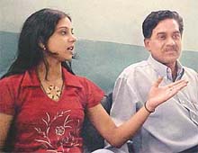 Avedna Sharma, one of the contestants for Paramount Mr and Miss Ambala