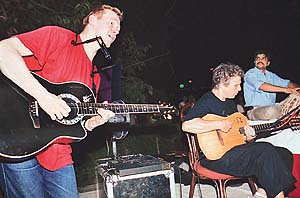 French group GMT performs at the Sukhna Lake 
