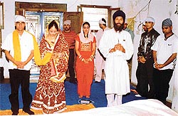 Ashwani Verma and Rupinder Kaur getting married