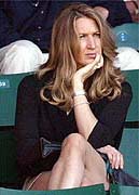 Former champion Steffi Graf