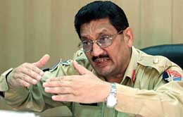 Pakistani Presidential spokesman Major-Gen Rashid Qureshi 