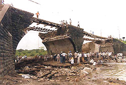 The Palghar-Bhoisar bridge