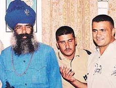 Kartar Singh, Kesar Singh and Mohinder Singh, three suspects in the murder case of Pal Singh Pala, a former sarpanch of Khuda Alisher