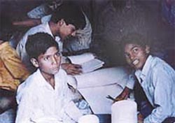 Kathashala, the innovative non-formal education centre, lays emphasis on life skills.