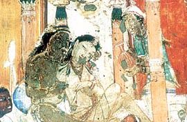 Visu Vantara Jataka Cave 17, Ajanta.