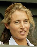 Wife of Britain's Tim Henman