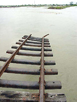 A view of the railway track