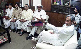 Union Railway Minister Nitish Kumar