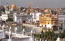 Golden Temple complex at Amritsar