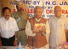 Himachal Pradesh Governor Dr Suraj Bhan releases a book