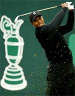 World number one golfer Tiger Woods 