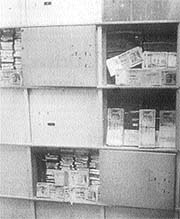 The currency bundles which were recovered from five bank lockers