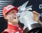 Formula One driver Michael Schumacher