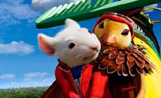 Characters from the new family film Stuart Little 2