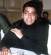 PARDESI RE: Ashutosh Rana in the Capital to promote his new film.