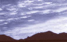 The splendour of the night sky. 