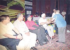 Taking their courage in both hands