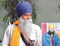 Gurdev Singh, who is trying to trace his missing son