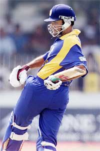 Sri Lankan batsman Marvan Atapattu looks back