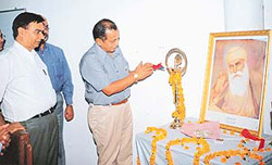 Dr B.M. Mahajan, Managing Director, Milkfed, Punjab, inaugurates a workshop