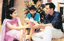 Scene from Hubahu: Action time again