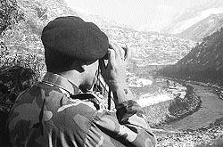 A Pakistani Brigadier looks at Indian positions