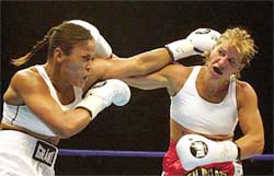 Laila Ali trades blows with Suzy Taylor
