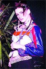 An ensemble from the collection of Siddartha Tytler, son of Jagdish Tytler, at a fashion show in the Capital.